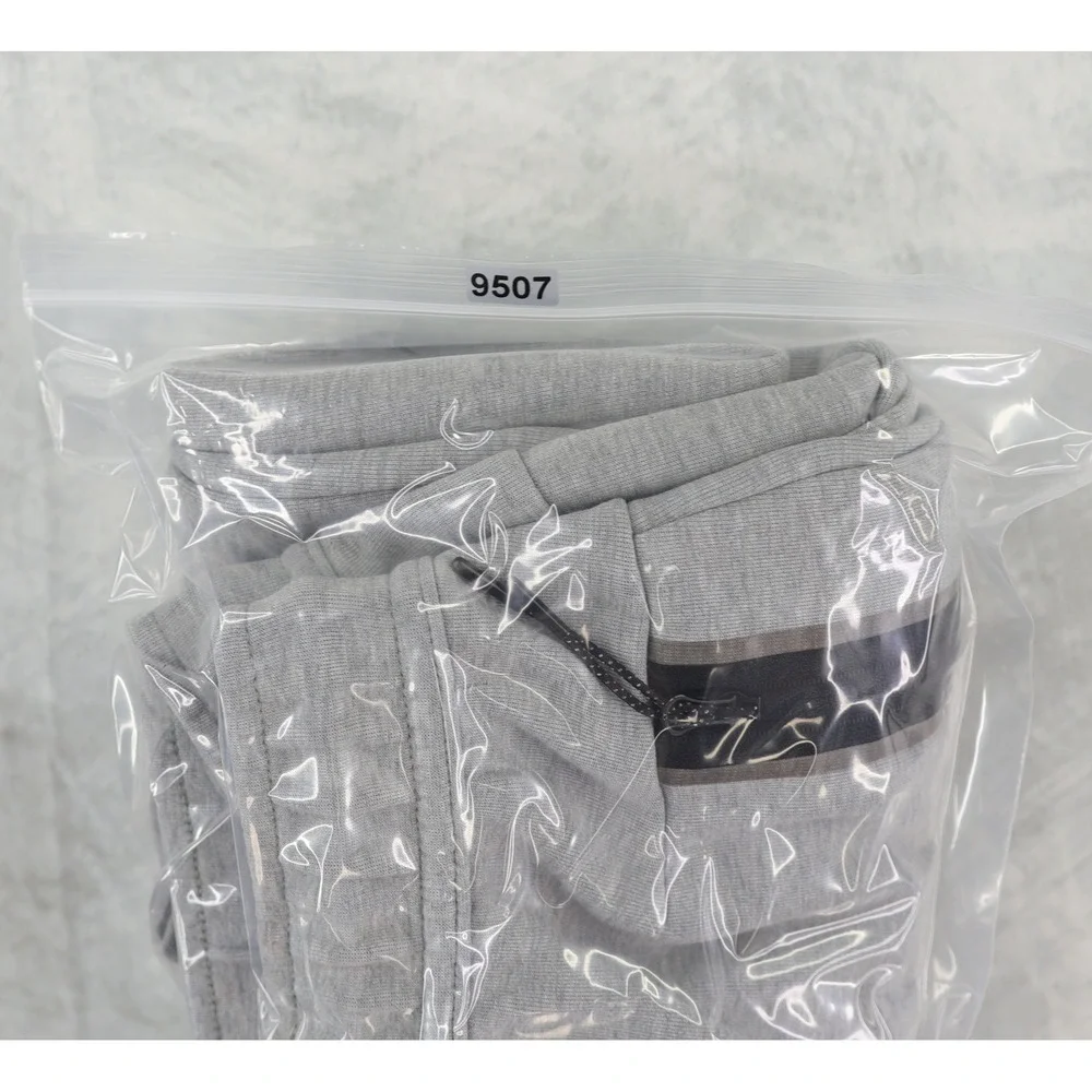 Nike Tech Fleece Joggers Mens Large Heather Gray Sweatpants CU4495-063 READ